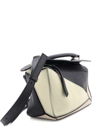 Loewe Puzzle Bag Leather Small satchel - Black