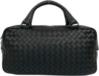 Bottega Veneta Pre-owned Handbags, female, Black, Size: ONE SIZE Pre-owned Vintage Handbag
