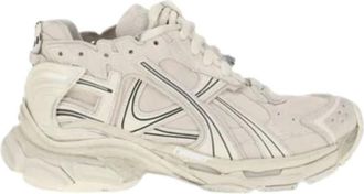 Balenciaga Beige Runner Sneakers