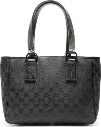 Gucci Black Tote Bag (Pre-Owned)