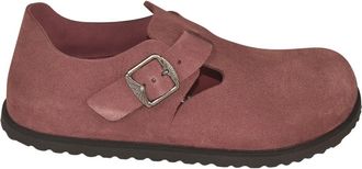 Birkenstock 1774 London Suede - Heren - Platte Schoenen - Paars - 43 EU - Leer - Schoenen