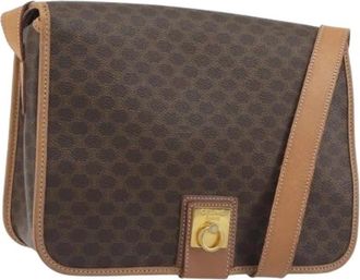 Celine Pre-owned Vintage Schoudertas - Dames - Vintage Schoudertas - Bruin - ONE Size - Leer - Vintage