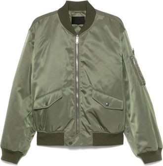 Prada bomberjack met driehoekig logo