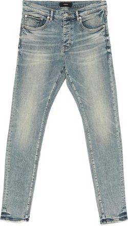 Purple Belt-loop Jeans