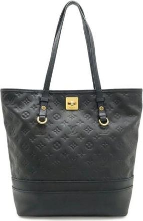 Louis Vuitton Pre-owned Monogram Empreinte Shoulder Tote - Dames - Vintage Shopper - Zwart - ONE Size - Leer - Vintage