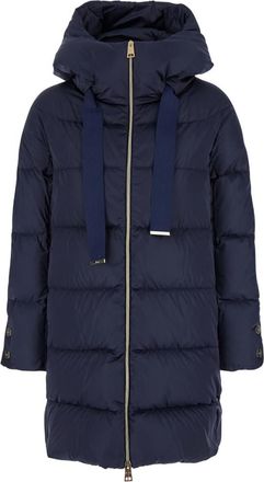 Herno Blue Oversize Padded Jacket