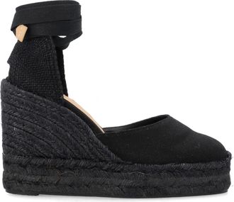 Castaner platte schoenen zwart