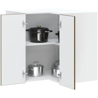 vidaXL Pensile da Cucina ad Angolo Kalmar Rovere Marrone in Truciolato - Vidaxl