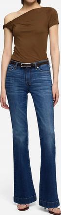 7 For All Mankind Dojo Tailorless Slim Illusion Jeans In Loom