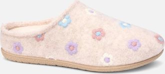 Hotter Womens Season Womens Mule Slippers - Pink - Size: 8