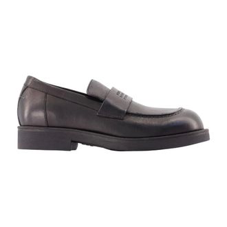 Maison Margiela Loafers, male, Black, Size: 10 US Calfskin Loafers