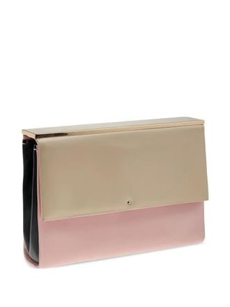 Kate Spade New York Tweekleurige clutch - Beige