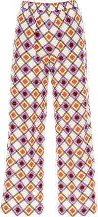 Aspesi Wijde broeken - Dames - Wijde Broeken - Veelkleurig - XS - Broeken