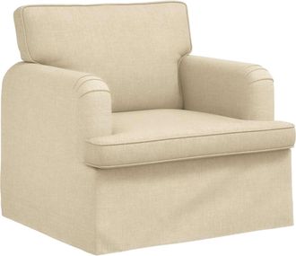vidaXL Sof&aacute; Crema 84 X 80 X 85 Cm Tela Vidaxl