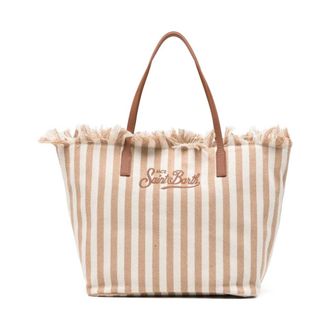 MC2 Saint Barth Tote Bags, female, Beige, Size: ONE SIZE Vanity Tote