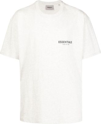 Fear of God T-shirt met logoprint - Grijs