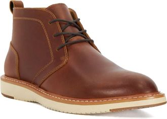 Dune London Mens CHANDER Wedge Sole Chukka Boots Size UK 8 Flat Heel