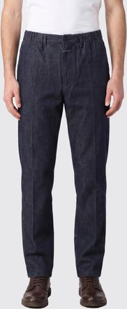 Closed Jeans slim fit in denim di cotone e lino a cinque tasche