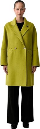 Joop Dames, Mantels, Groen, Maat: XS Wol