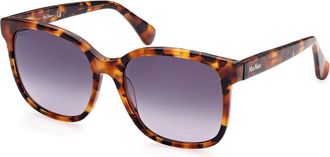 Max Mara MM0025 53B Womens Sunglasses Tortoiseshell Size 57