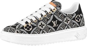 Louis Vuitton (WMNS) LOUIS VUITTON Out Sneakers Black White Monogram with Brown 1A9FNL