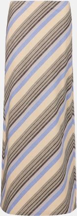 Faithfull The Brand Gonna lunga Elise in cotone e lino