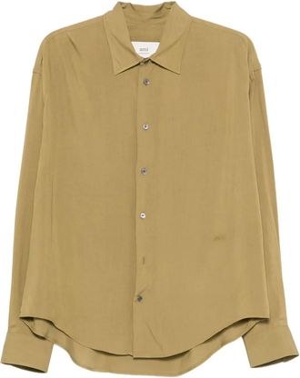 Ami Camicia a maniche lunghe - Verde