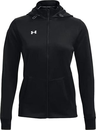 Under Armour Womens Storm Fleece Full Zip Hoodie Jacket In Black
