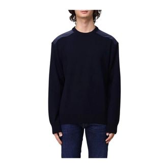 Paul & Shark Ronde hals gebreid - Heren - Truien - Blauw - Maat: L