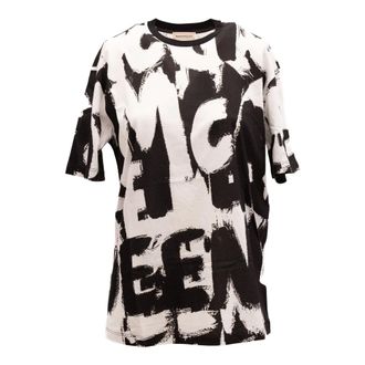 Alexander McQueen T-shirt - Dames - Tops - Veelkleurig - Maat: S Katoen