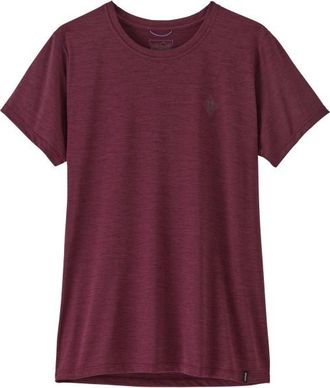 Patagonia Capilene Cool Daily Shirt Hut Tripper Funktionsshirt f&uuml;r Damen | rot