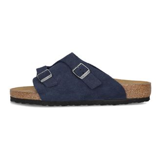 Birkenstock Heren, Schoenen, Blauw, Maat: 42 EU Su&egrave;de