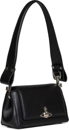 Vivienne Westwood Womens Shoulder Bag Hazel Black Polyethylene
