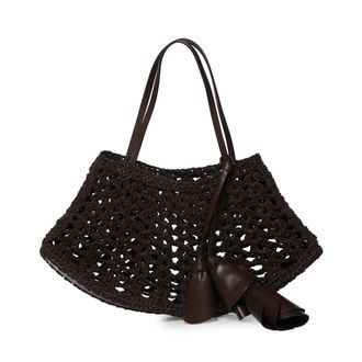 Magda Butrym Shoulder Bags, female, Brown, Size: ONE SIZE Small Maya Bag