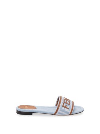Fendi Denim Slides