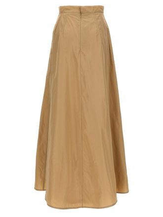 Jil Sander Flared Long Skirt - Beige