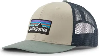 Patagonia P-6 Logo Trucker Hat Cap - Unisex | grau