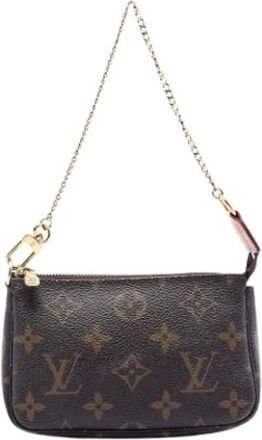 Louis Vuitton Pre-owned Mini Bags, female, Brown, Size: ONE SIZE Pre-owned Mini Pochette Accessoires