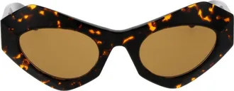 Emilio Pucci PU-1066388 Tortoiseshell Cat-Eye Sunglasses - Brown