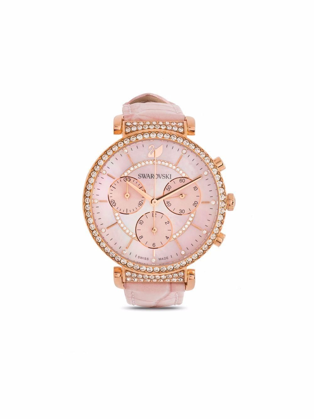 Swarovski Passage Chrono 36mm - women - Swarovski Crystal