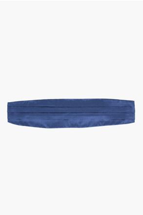 Corneliani CC COLLECTION Pleated Silk Cummerbund size Unica