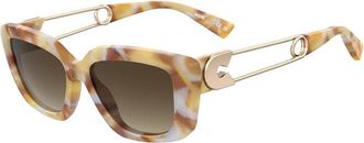 Moschino MOS168/S C9K/HA Womens Sunglasses Tortoiseshell Size 55
