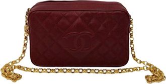 Chanel Grained Calfskin Pochette Shoulder Bag (Pre-Owned)