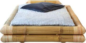 Tikamoon Cama futón de bambú de 90 cm x 190 cm