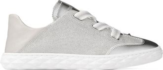Jimmy Choo London Diamond licht lederen sneakers