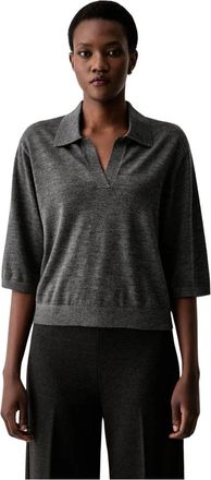 Marc O'Polo Maglia con scollo a V - - Knitwear - Donna - Grigio - XS