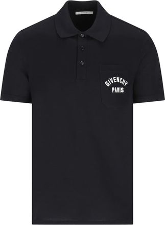 Givenchy Poloshirt met logo - Blauw