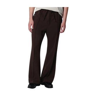 Needles Wide Trousers, male, Brown, Size: XL Piping Cowboy Pant