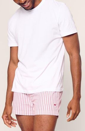 Petite Plume Holiday Assorted 3-Pack Cotton Twill Boxers in Red at Nordstrom, Size X-Small