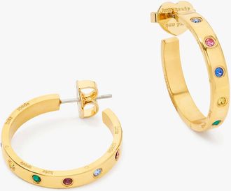 Kate Spade New York Set In Stone Hoops